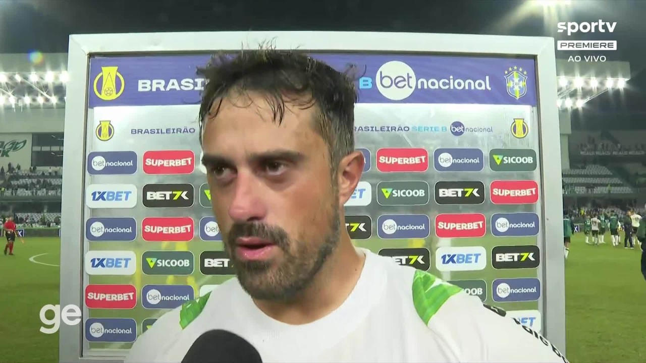 'Temos muita parcela de culpa', declara Maurício sobre o momento do Coritiba na Série B