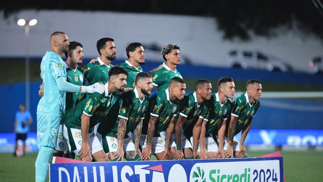 Santo André x Palmeiras posado