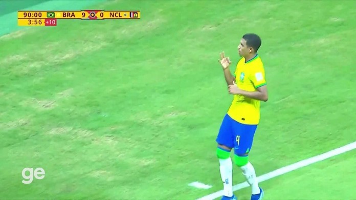 Com gol de Kauã Elias e assistência de Esquerdinha, Brasil bate