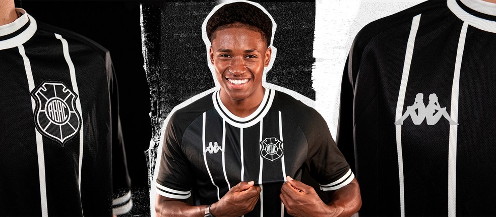 Rio Branco-ES revela modelo 1 do novo uniforme da Kappa para 2025 | Ge