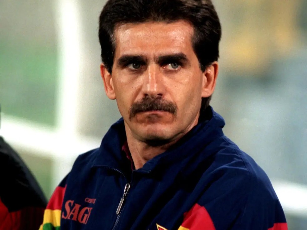 Carlos Queiroz em coletiva de imprensa