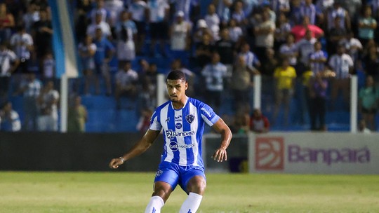 Após jogo sem ser vazado, Carlão diz que “setor defensivo do Paysandu está bem servido”