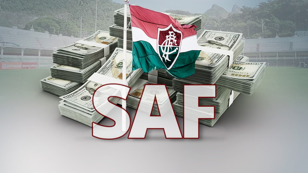 Fluminense tem proposta para virar SAF  Foto: Editoria de Arte