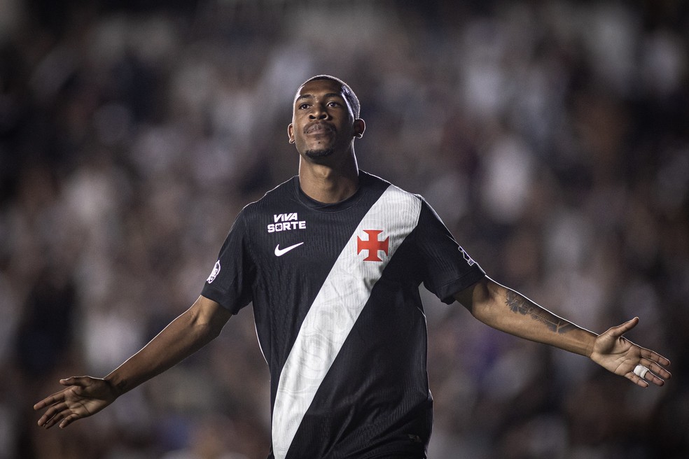 Rayan comemora gol do Vasco contra o Maric� � Foto: Matheus Lima/Vasco