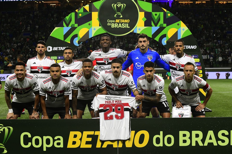 Palmeiras x São Paulo — Foto: Marcos Ribolli