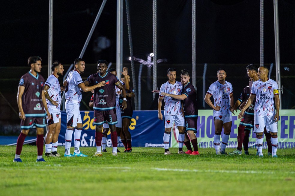 Goleado pelo Trem-AP, Humaitá amarga lanterna do grupo A1 e chegou ao 19º jogo sem vitória na Série D — Foto: Arquivo pessoal/Lucas Silva