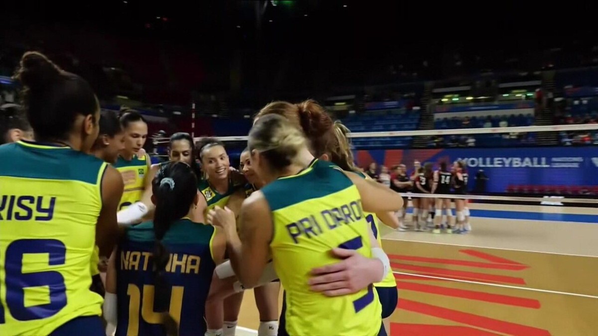 Bulgária x Brasil na Liga das Nações de Vôlei Feminino 2024: onde assistir e horário