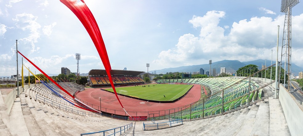 Estádio Olímpico da UCV vai receber o jogo entre Caracas e Atlético-MG — Foto: Divulgação/Caracas
