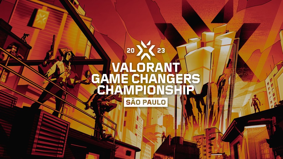 Arte do Game Changers Championship São Paulo, mundial inclusivo de Valorant — Foto: Riot Games