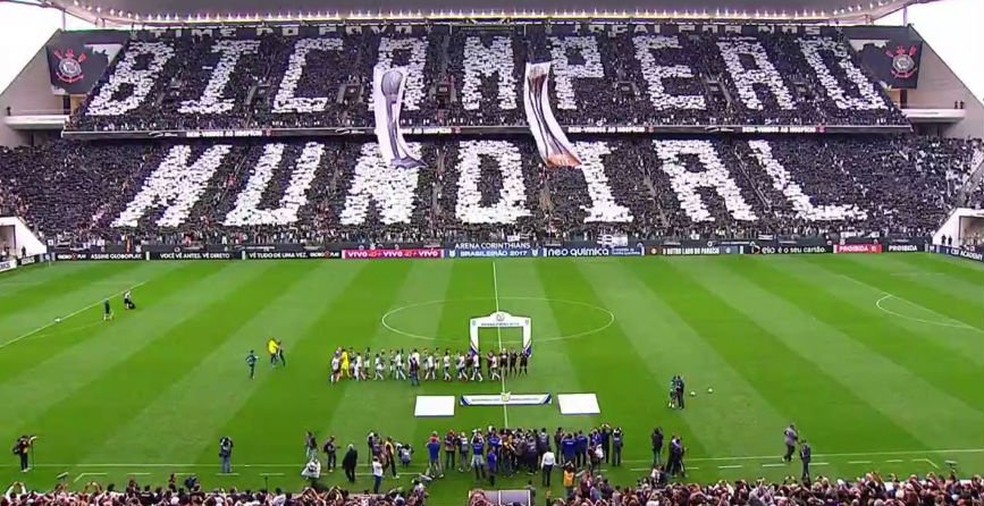 PRESSÃO EM ITAQUERA! Mosaico insano; Gaviões da Fiel revela mosaico especial contra Palmeiras