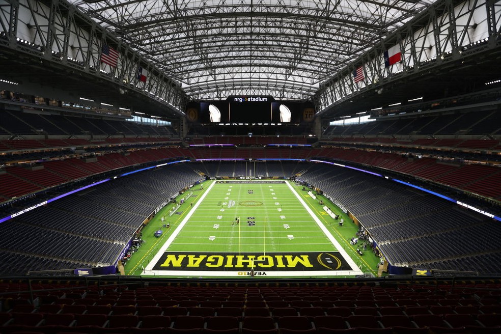 Estádio NGR, em Houston, será uma das 16 sedes da Copa do Mundo de 2026 — Foto: Getty Images