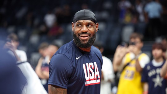 LeBron James será porta-bandeira dos EUA na abertura das Olimpíadas: "Uma honra absoluta"