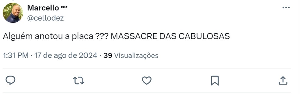 Zoeira goleada Cruzeiro — Foto: Redes sociais