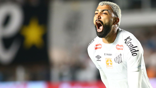 Gabigol - Santos x Corinthians - Campeonato Paulista