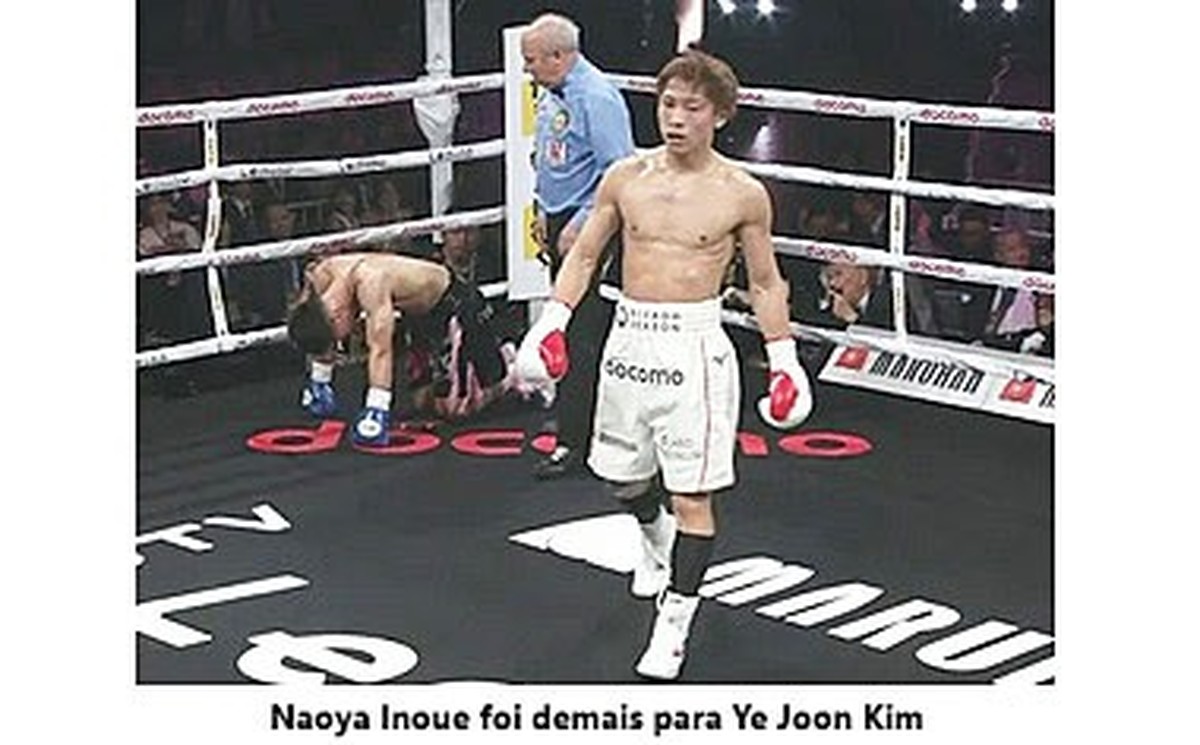 Inoue derrota Kim como esperado e sem muita dificuldade | blog do ...
