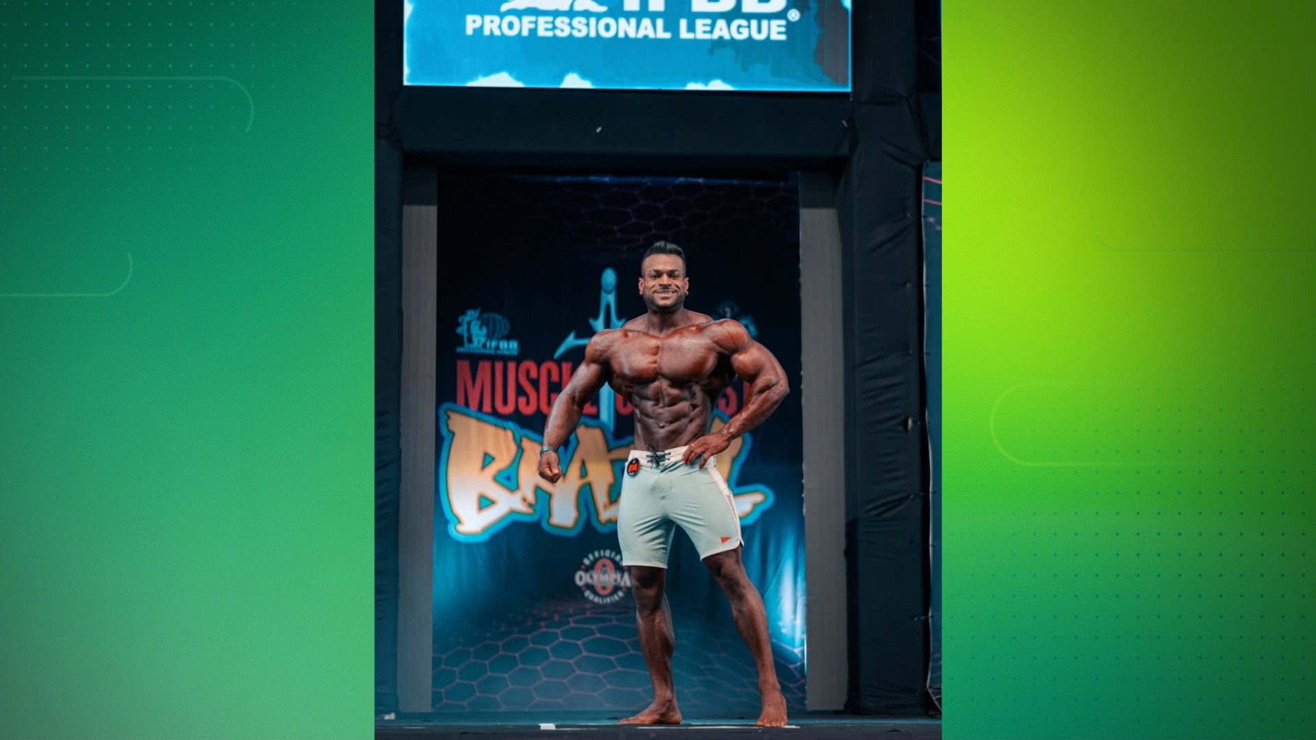 Vini Mateus fica no top 4 do Musclecontest Brazil e mira próxima competição