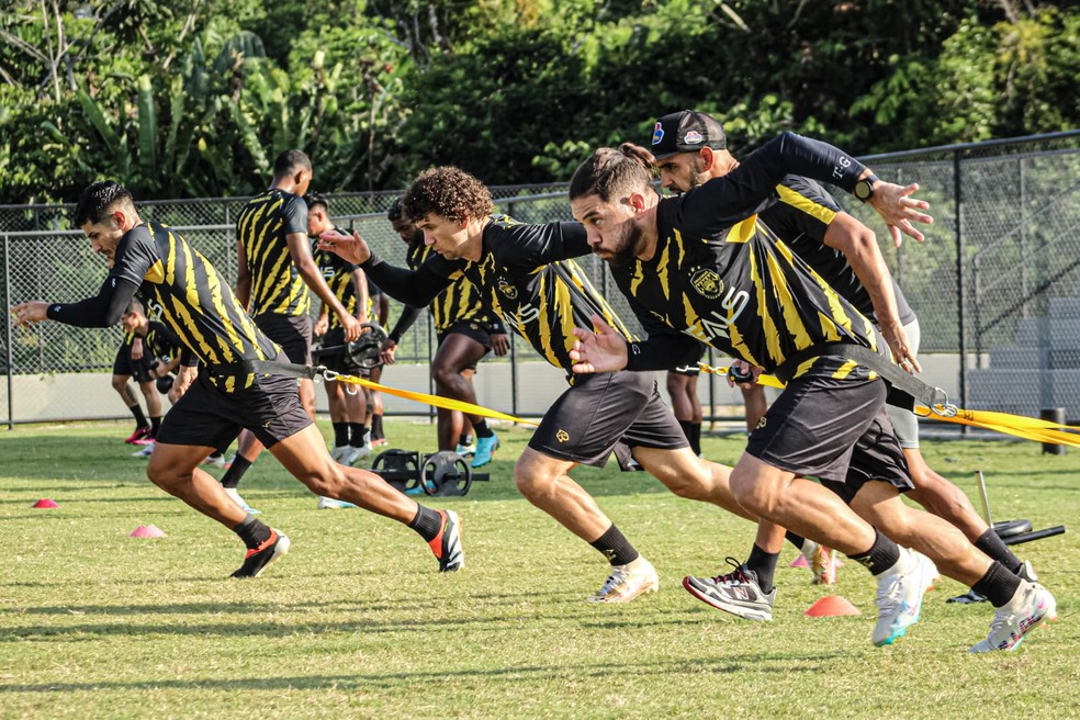 Amazonas se prepara para o início do segundo turno da Série B — Foto: João Normando/AMFC