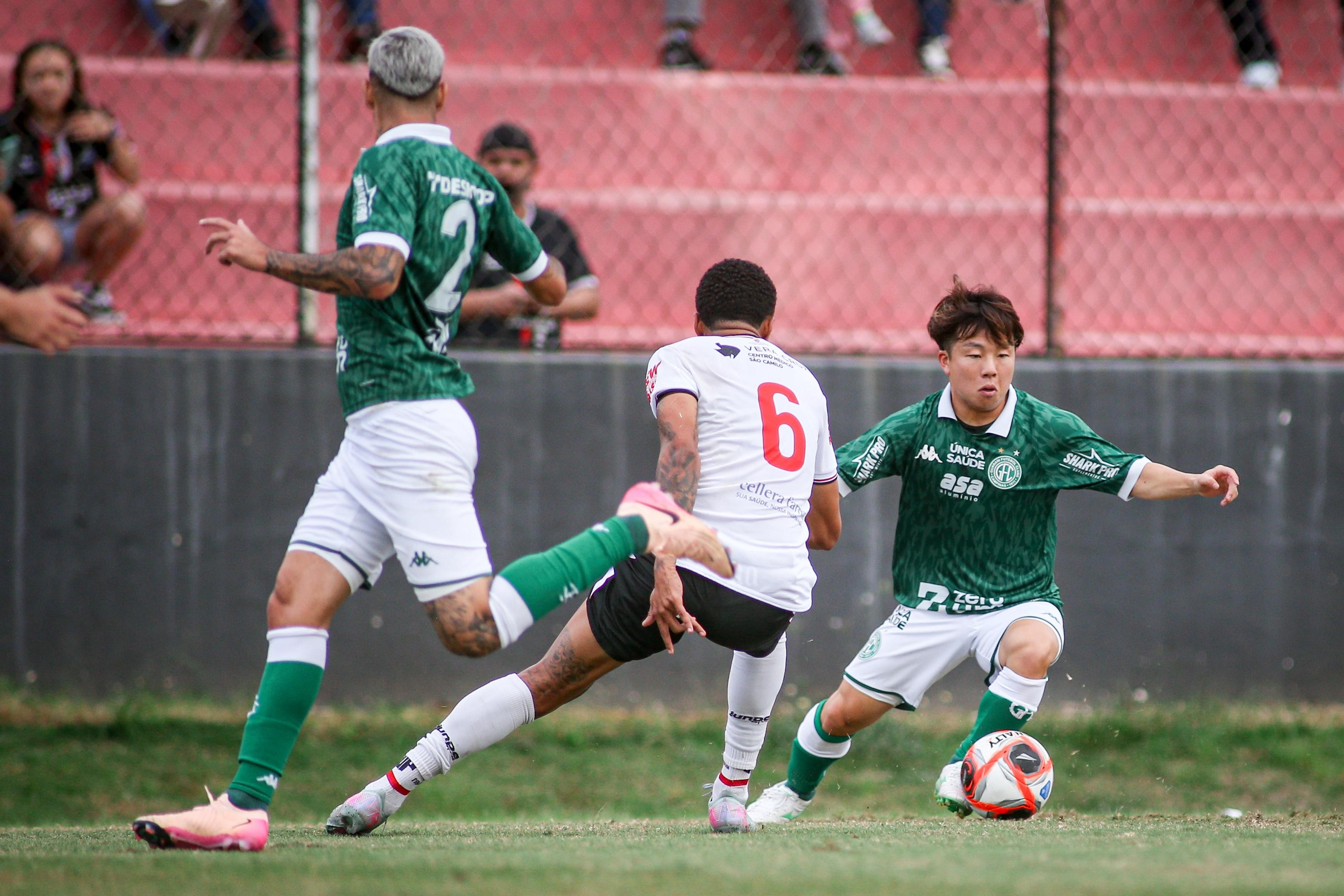 Primavera vence Guarani em jogo com sete gols e hat-trick | Ge