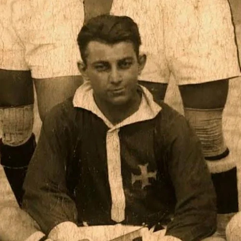 Arlindo, jogador do Vasco em 1923 — Foto: Divulgação/Vasco