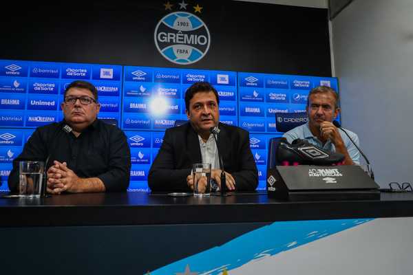 indefinição de treinador e elenco do Grêmio a 16 dias da reapresentação.