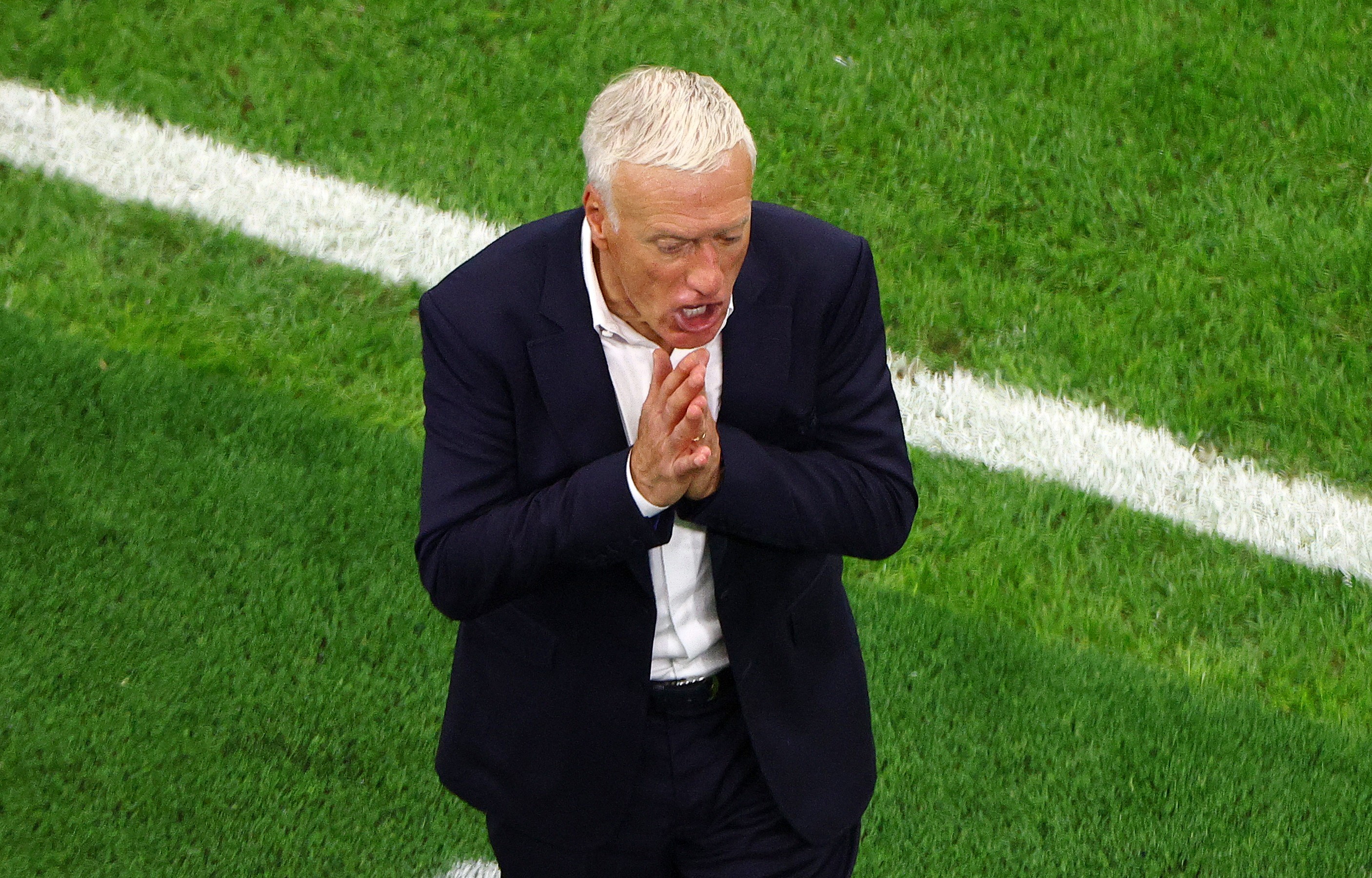 Com queda da França, Deschamps se despede da seleção sem ter chance de igualar Zagallo em Copas