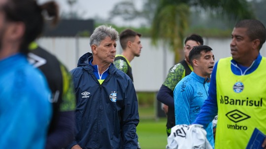 Grêmio marca jogo-treino contra a Portuguesa em São Paulo - Foto: (Grêmio FBPA/Divulgação)