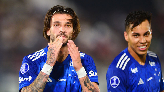 Libertad x Cruzeiro; Lautaro Díaz e Kaio Jorge