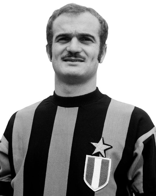 Morre ídolo italiano Sandro Mazzola, bicampeão europeu com a Inter de Milão
