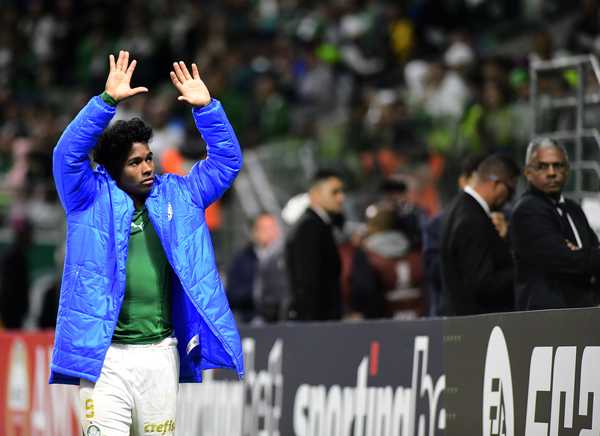 Pedido de Endrick à torcida do Palmeiras: 