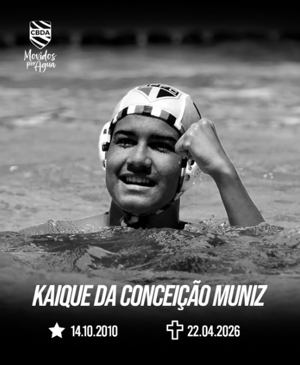 Atleta do polo aquático morre aos 15 anos após atropelamento em Santos
